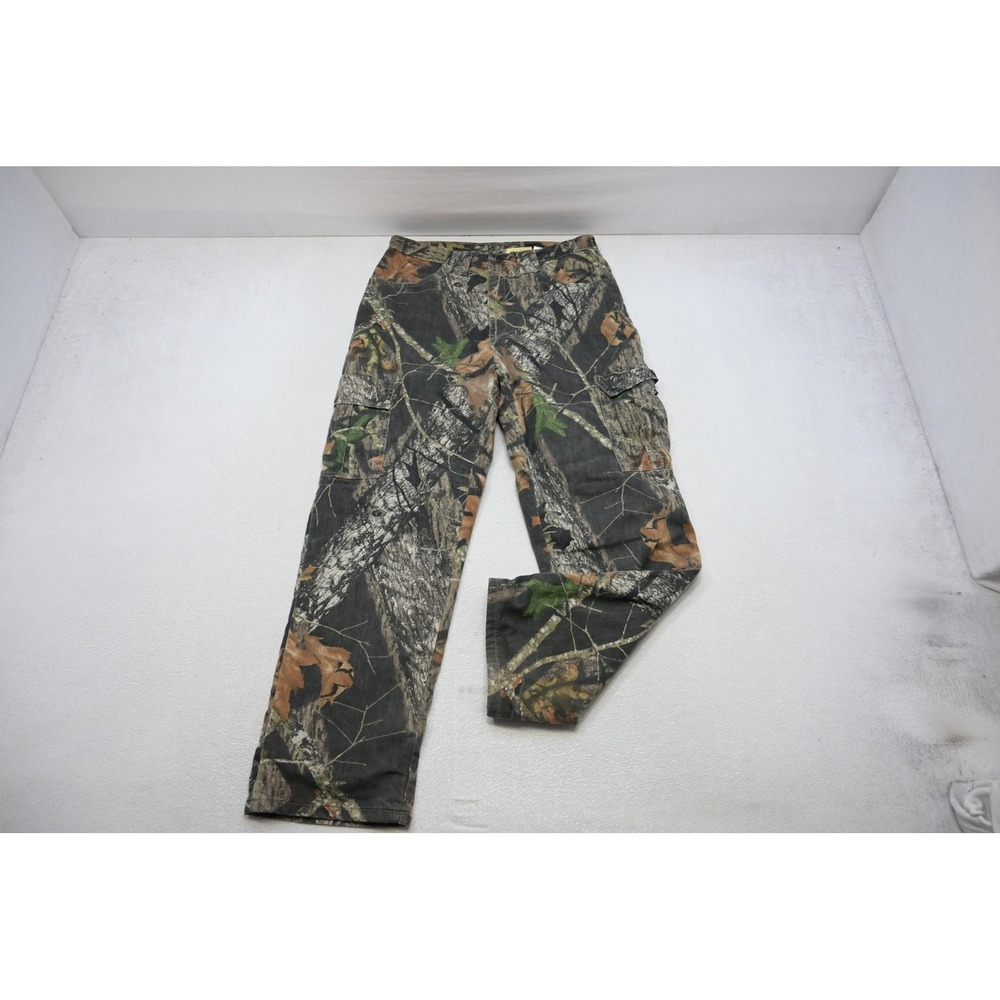 Scent-Lok Hunting Pants Mens Medium Camo RealTree Cargo Odor Control 2121